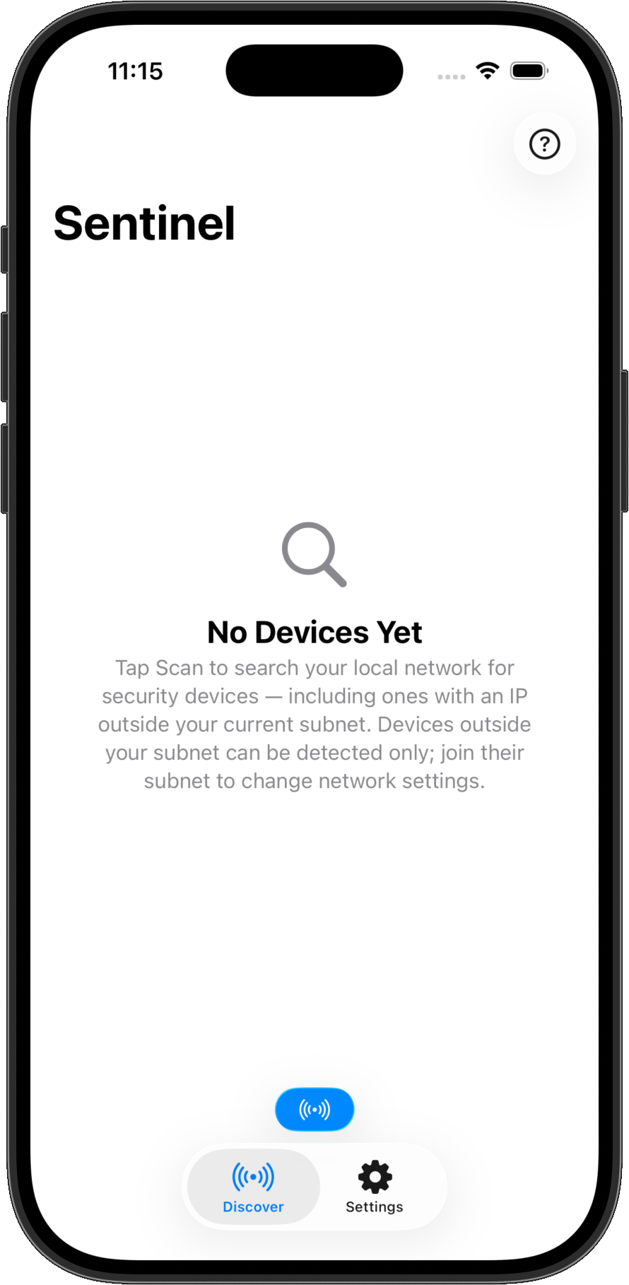Scan Your Network In One Tap